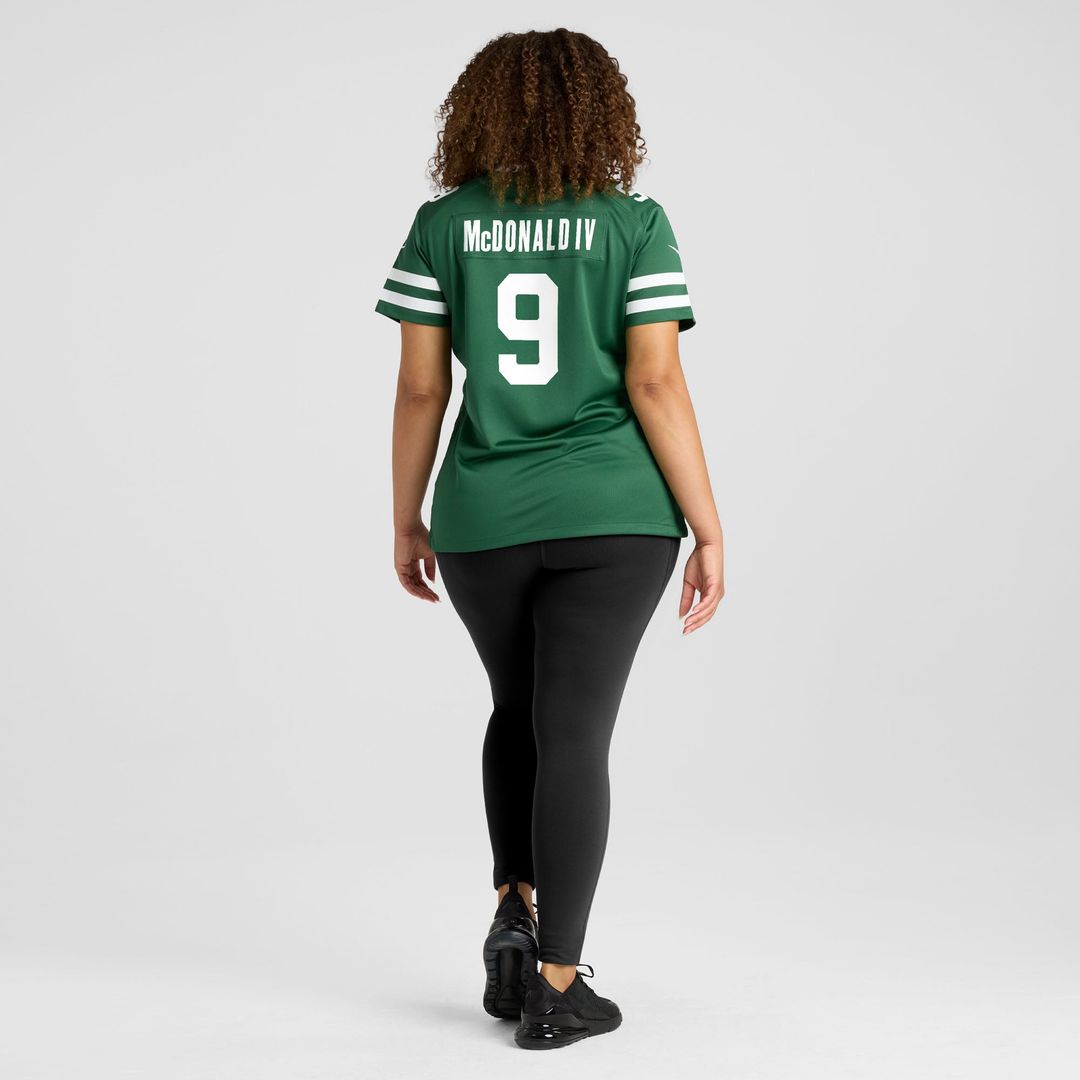 Will McDonald IV New York Jets Women's Team Jersey - Legacy Green