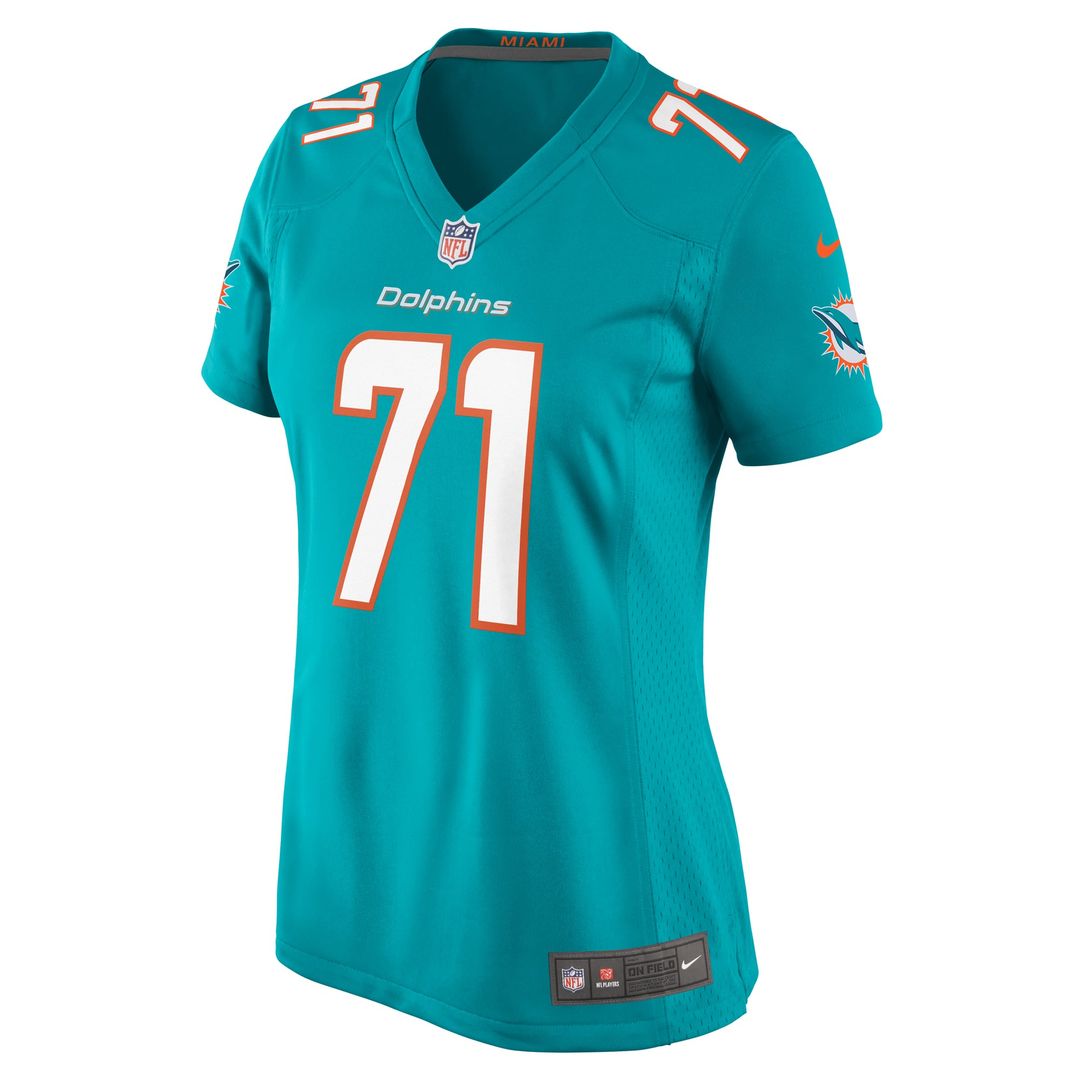 Kion Smith Miami Dolphins Women's Jersey - Aqua
