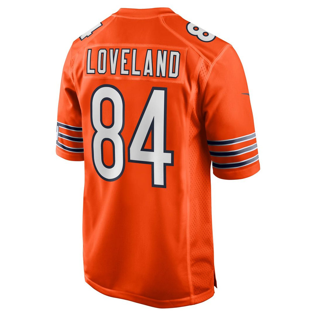 Colston Loveland Chicago Bears Alternate Jersey - Orange