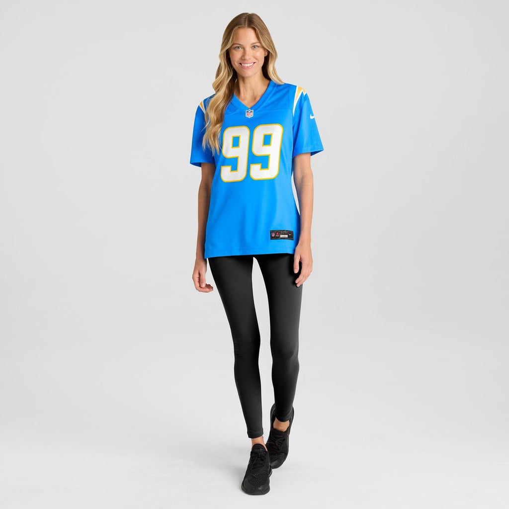 Jamaree Caldwell Los Angeles Chargers Women's Team Jersey - Powder Blue