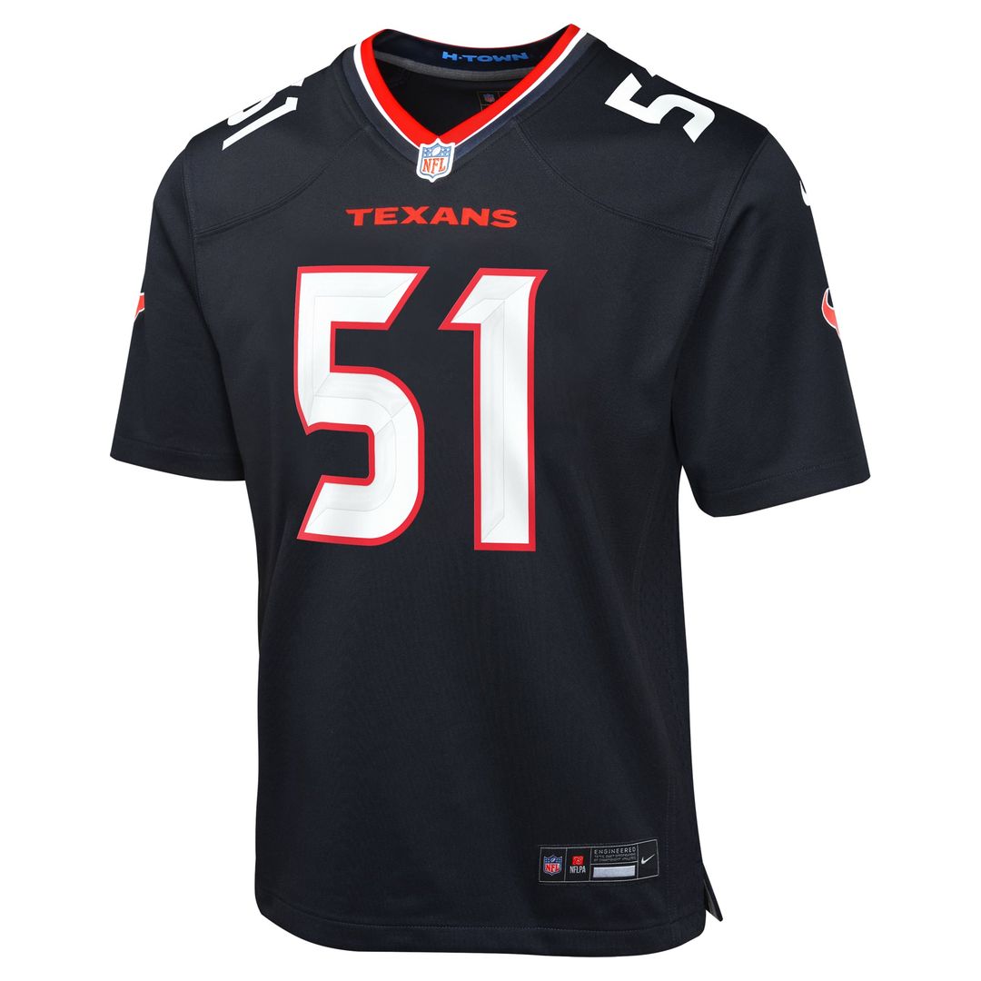 Will Anderson Jr. Houston Texans Youth Jersey - Navy