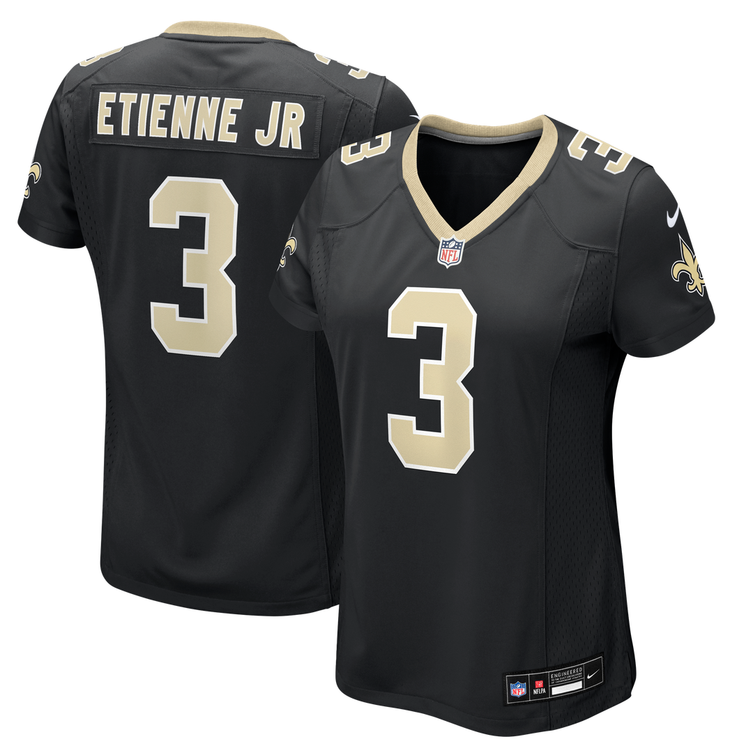 Travis Etienne Jr New Orleans Saints Women's Team Jersey - Black