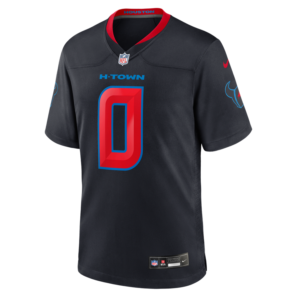 Azeez Al-Shaair Houston Texans Alternate Jersey - Navy