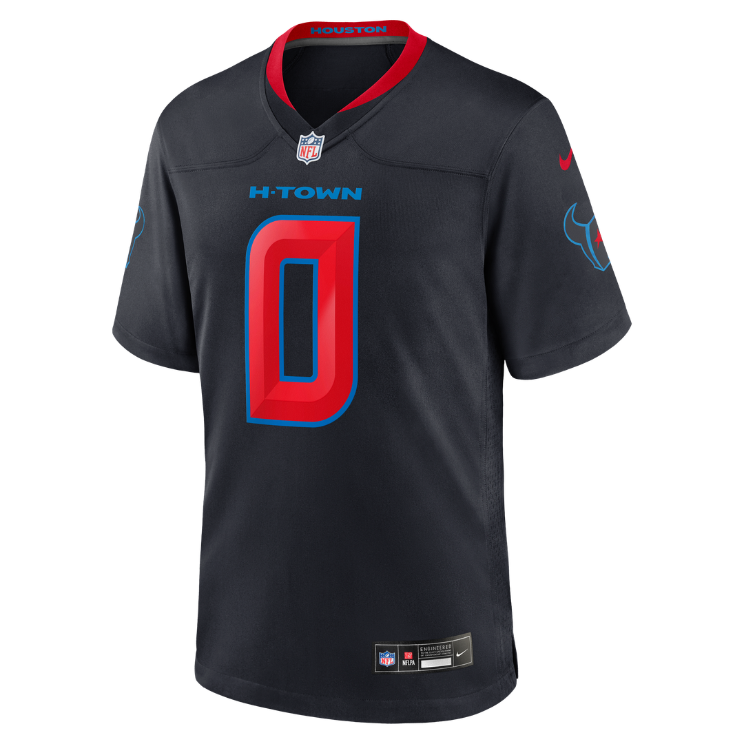 Azeez Al-Shaair Houston Texans Alternate Jersey - Navy