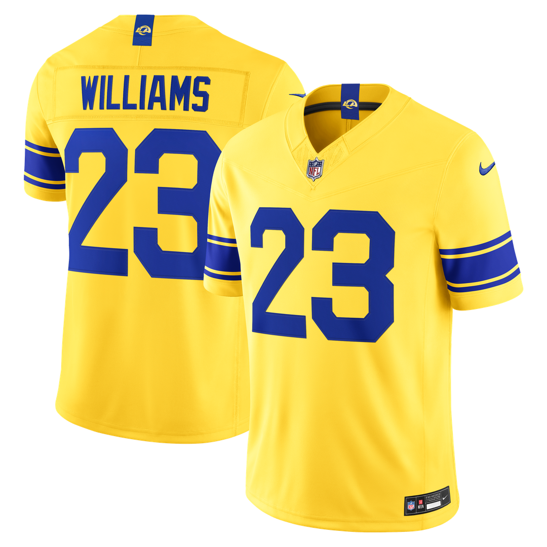 Kyren Williams Los Angeles Rams Team Stitched Jersey - Royal