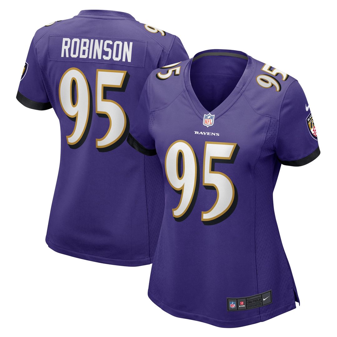 Tavius Robinson Baltimore Ravens Women's Jersey - Purple