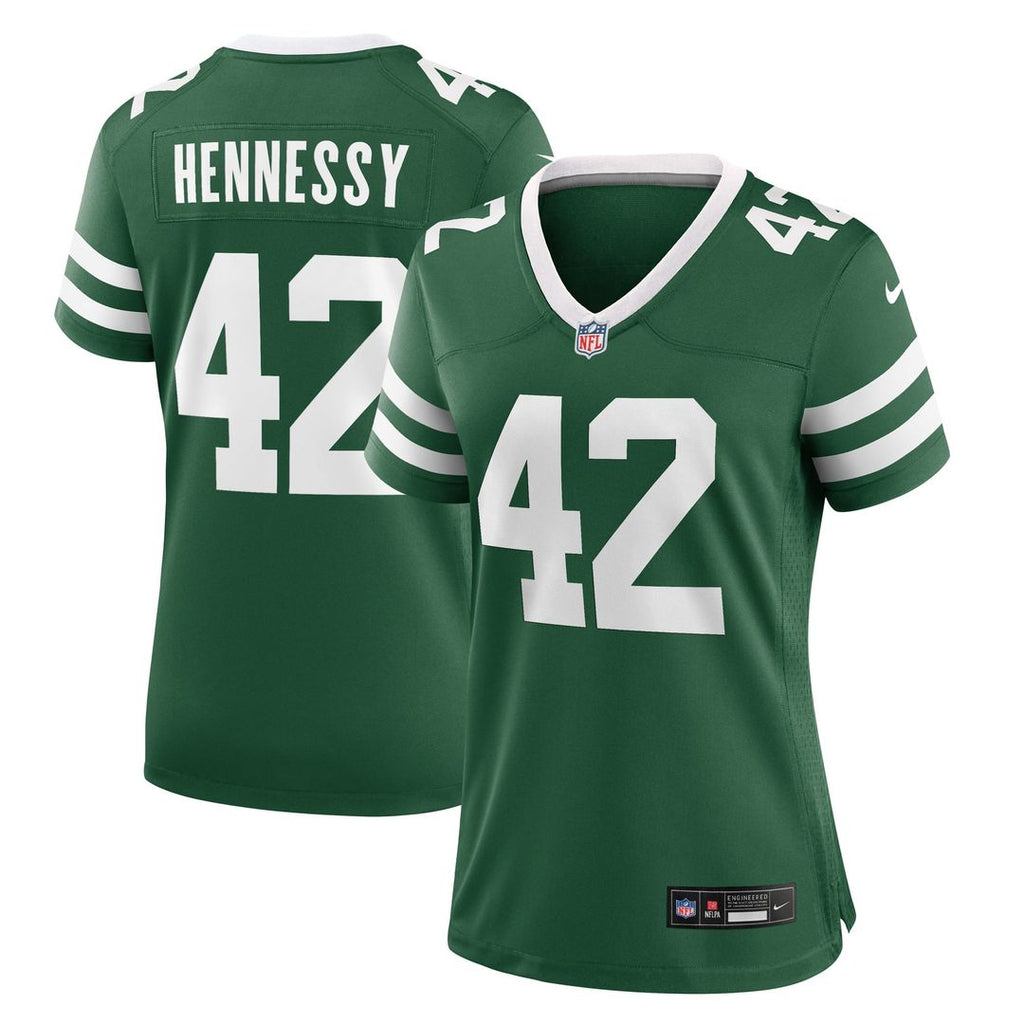 Thomas Hennessy New York Jets Women's Jersey - Legacy Green