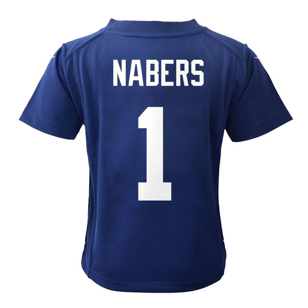 Malik Nabers New York Giants Preschool Team Player Jersey - Royal