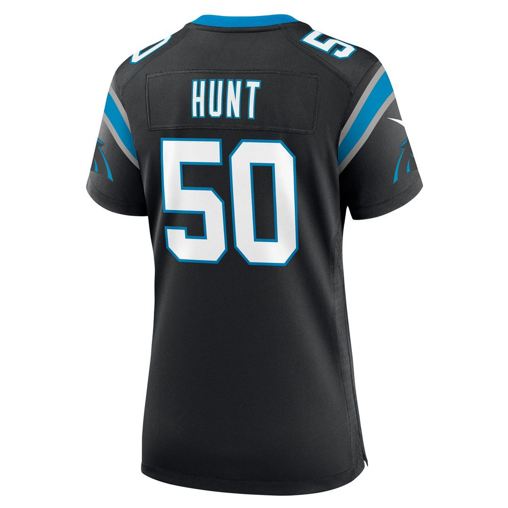 Robert Hunt Carolina Panthers Women's Jersey - Black