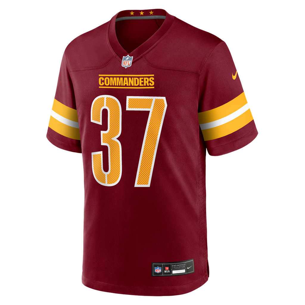 Car'lin Vigers Washington Commanders Team Jersey - Burgundy