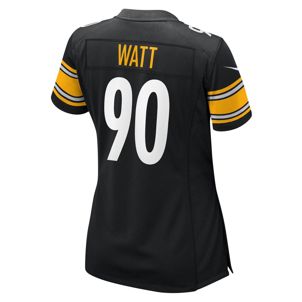 T.J. Watt Pittsburgh Steelers Women's Team Jersey - Black