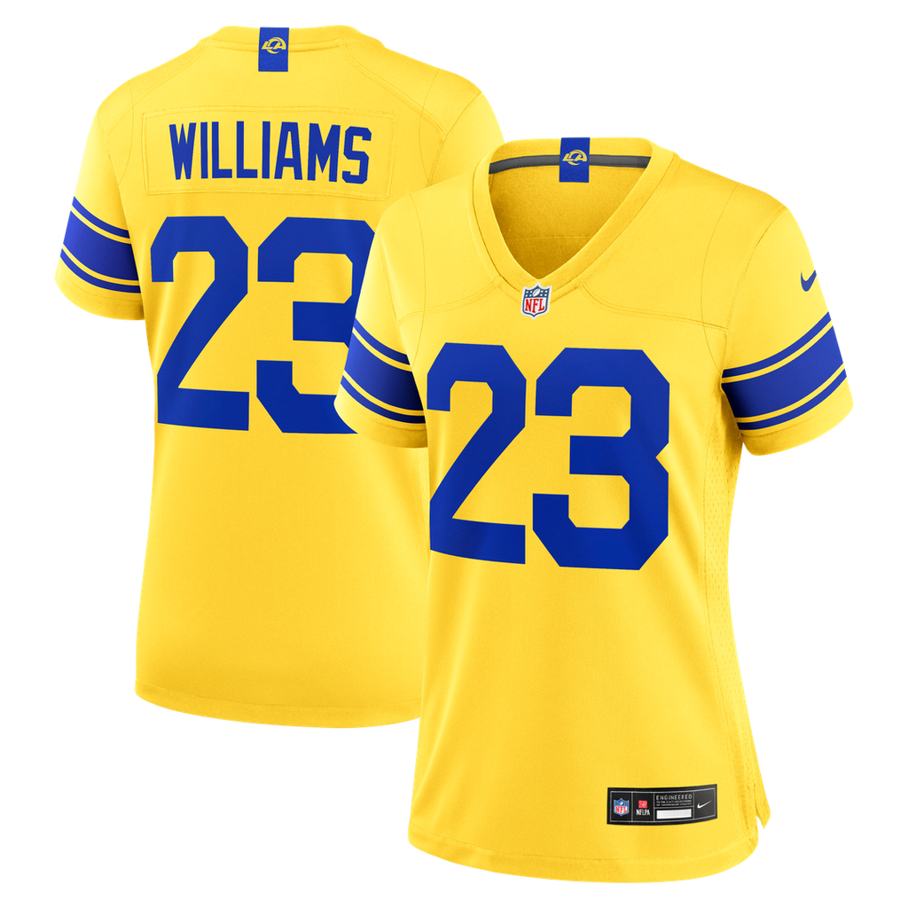 Kyren Williams Los Angeles Rams Women's Classic Sol Jersey