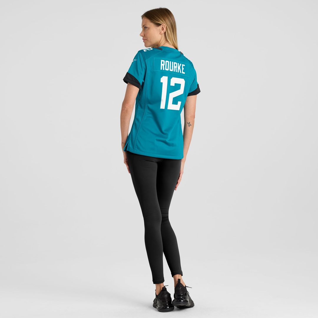 Nathan Rourke Jacksonville Jaguars Women's Team Jersey - Teal