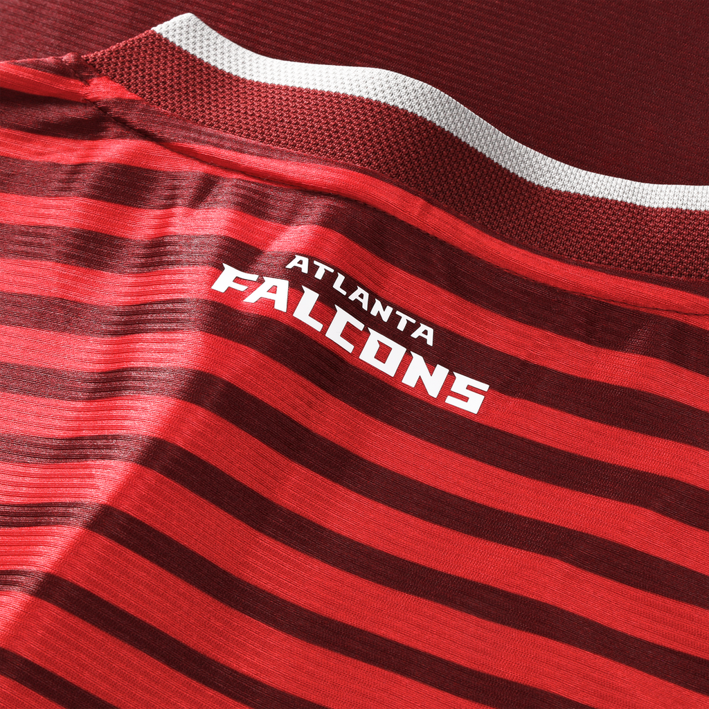 Atlanta Falcons Youth Football x Football V-Neck Fan Top - Red