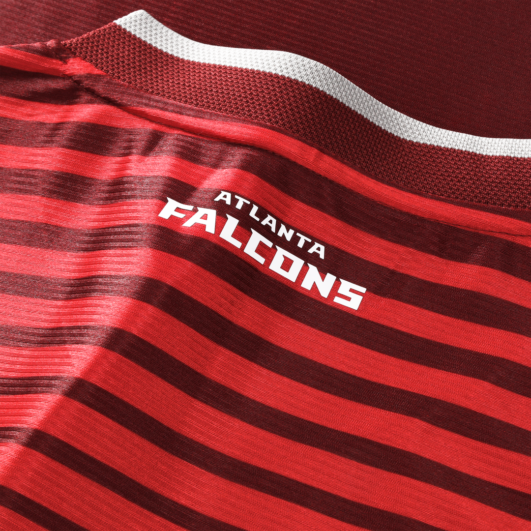 Atlanta Falcons Youth Football x Football V-Neck Fan Top - Red