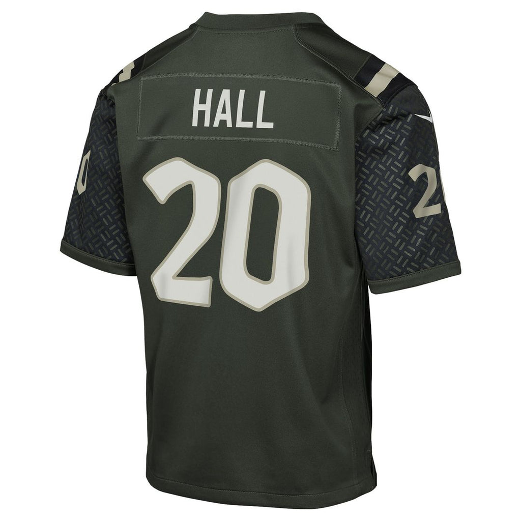Breece Hall New York Jets Youth 2025 Rivalries Collection Jersey - Gotham Green