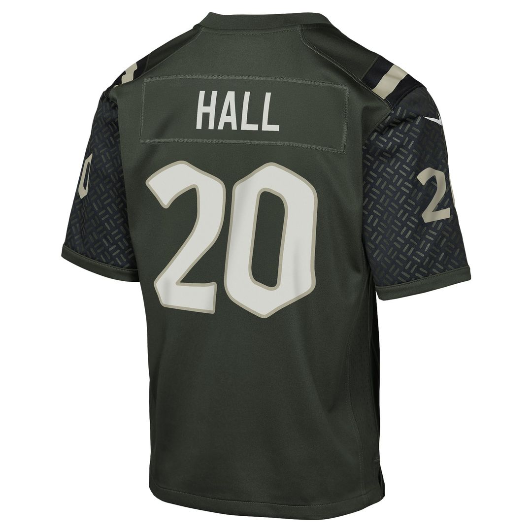 Breece Hall New York Jets Youth 2025 Rivalries Collection Jersey - Gotham Green