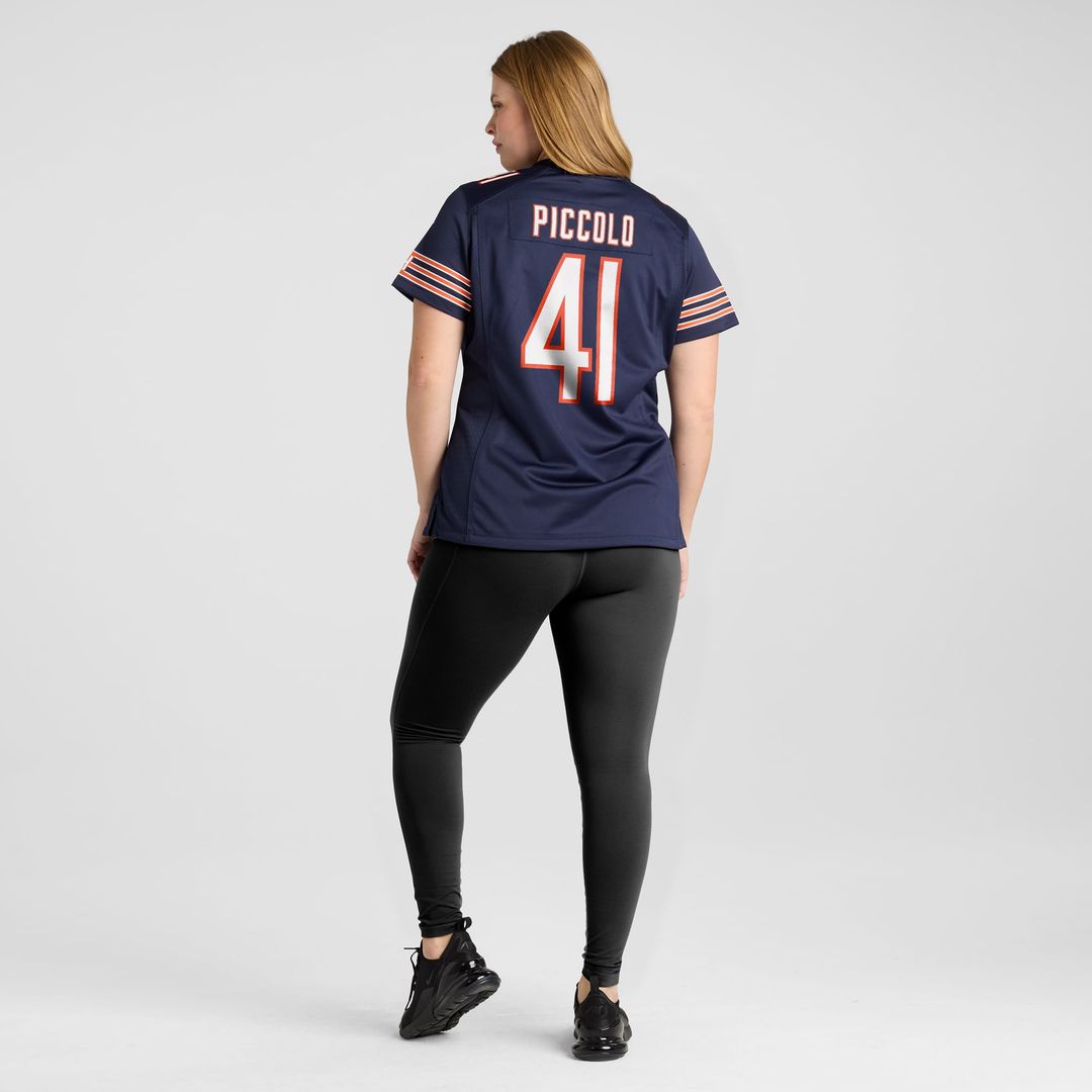 Brian Piccolo Chicago Bears Women's Game Retired Player Jersey - Navy