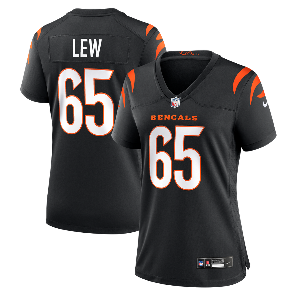 Connor Lew Cincinnati Bengals Women's Team Jersey - Black