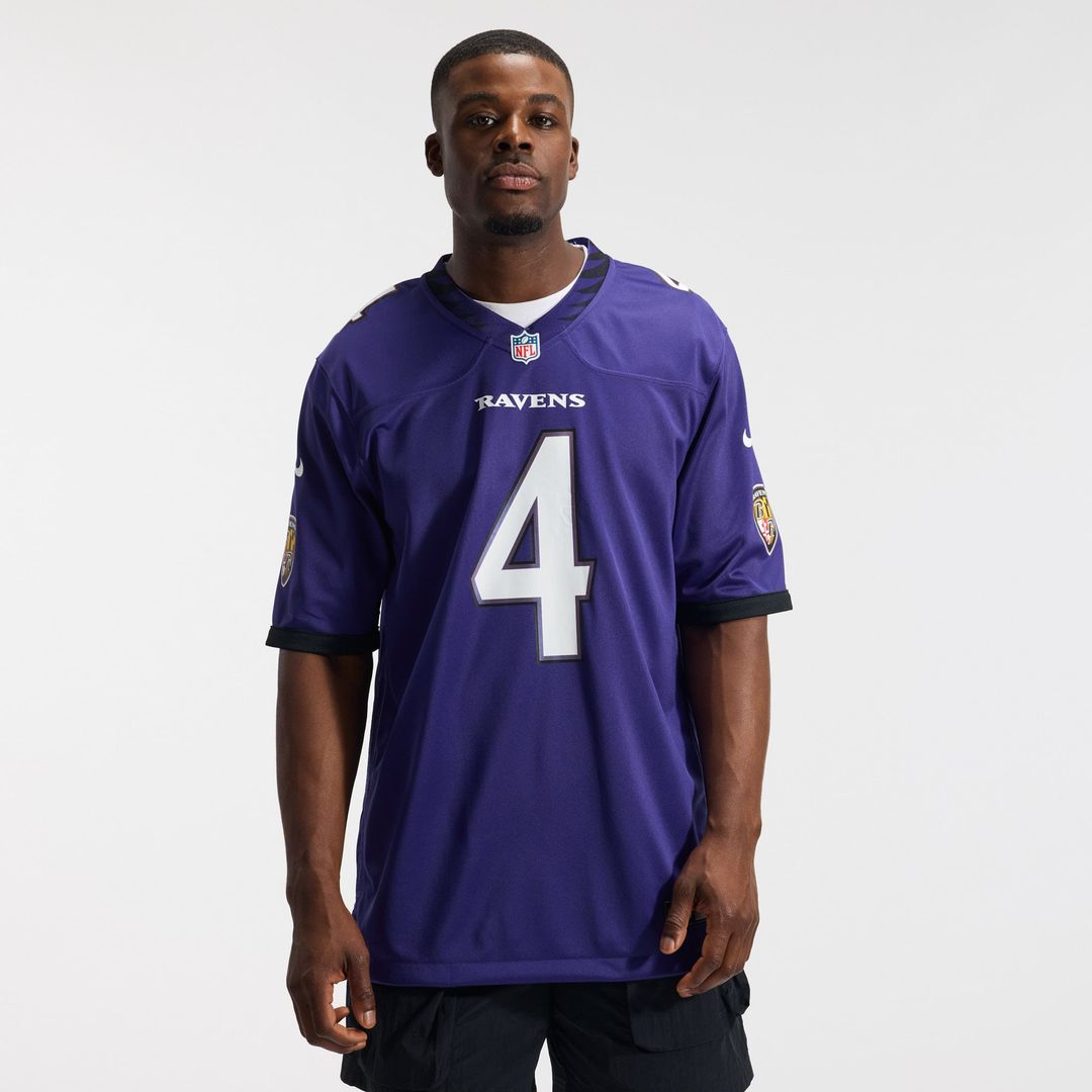 Zay Flowers Baltimore Ravens Team Jersey - Purple