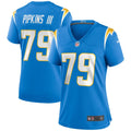 Trey Pipkins III Los Angeles Chargers Women's Jersey - Powder Blue