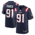 Elijah Ponder New England Patriots Team Jersey - Navy