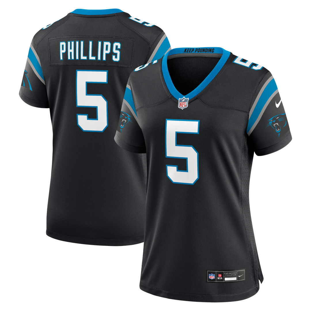 Jaelan Phillips Carolina Panthers Women's Team Jersey - Black