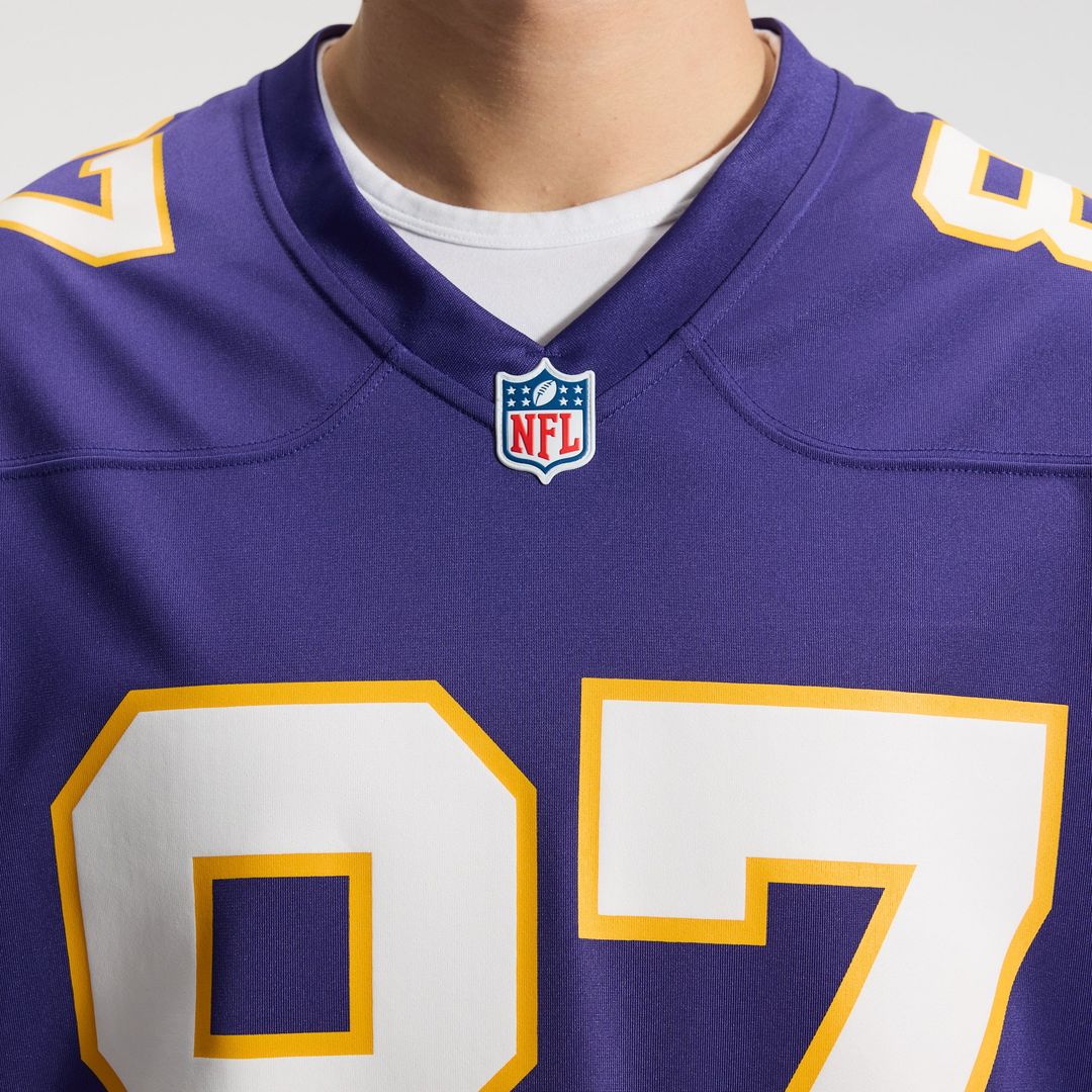 T.J. Hockenson Minnesota Vikings Classic Player Jersey - Purple
