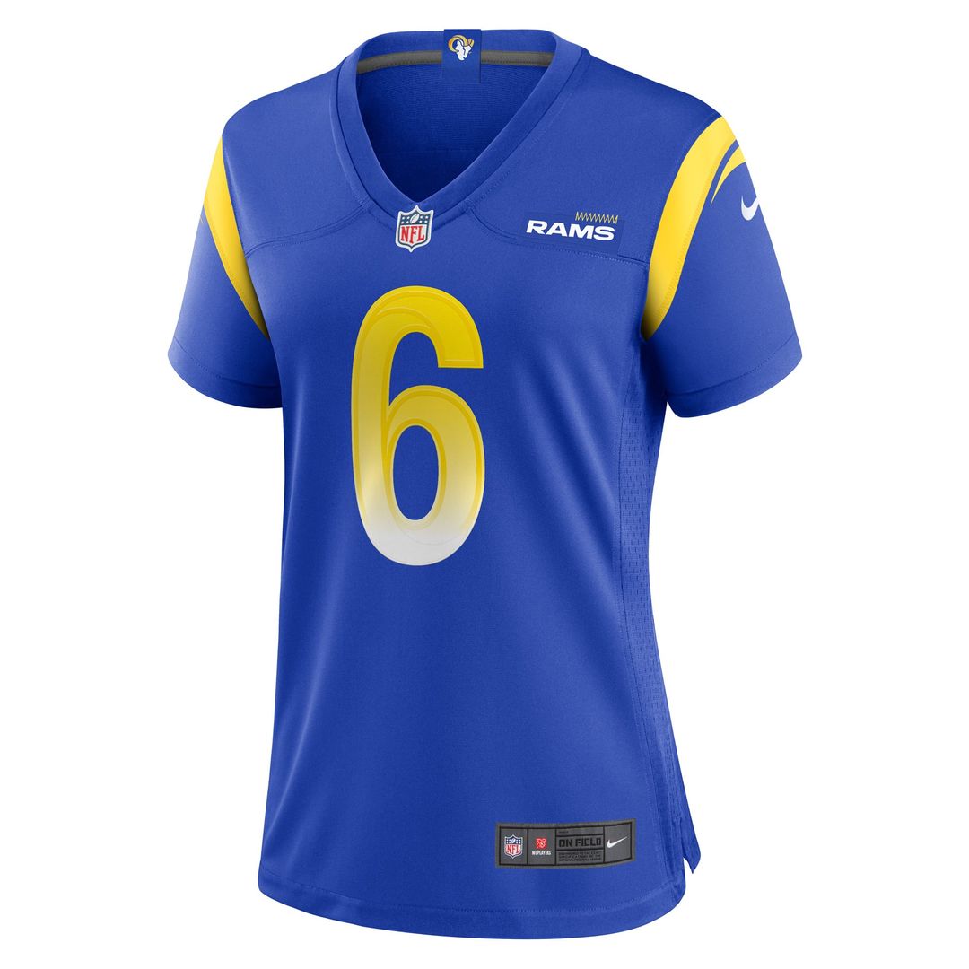 Drake Stoops Los Angeles Rams Women's Jersey - Royal