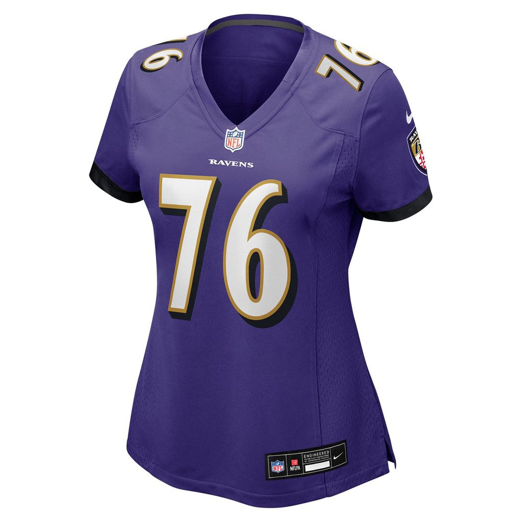 Kenyon Green Baltimore Ravens Women's Team Jersey - Purple