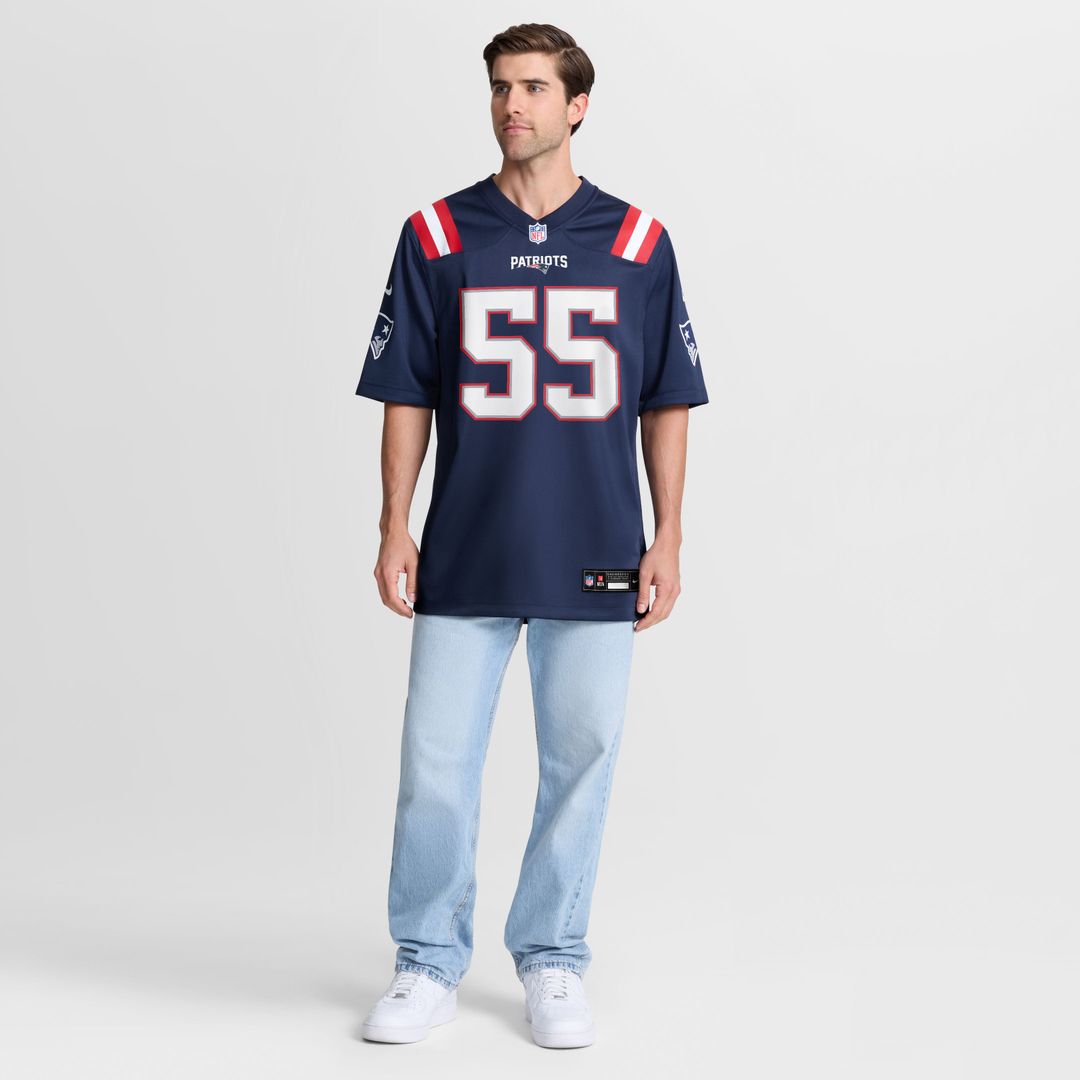 Jared Wilson New England Patriots Team Jersey - Navy