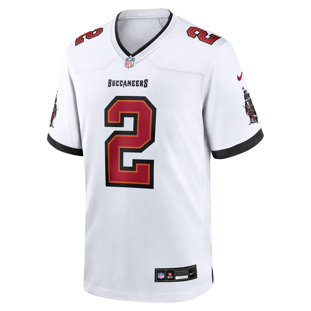 Emeka Egbuka Tampa Bay Buccaneers Alternate Jersey - Pewter