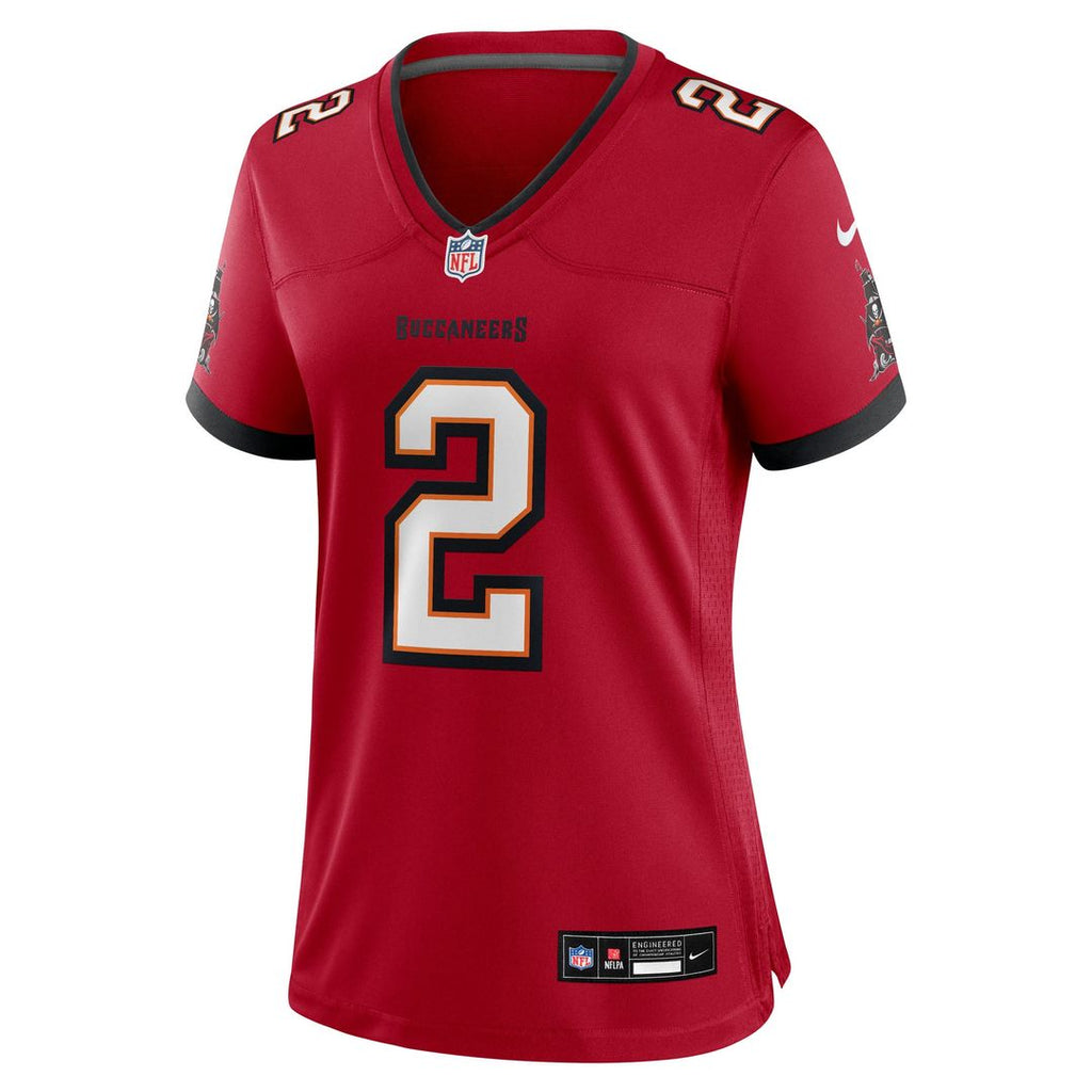 Emeka Egbuka Tampa Bay Buccaneers Women's Jersey - White