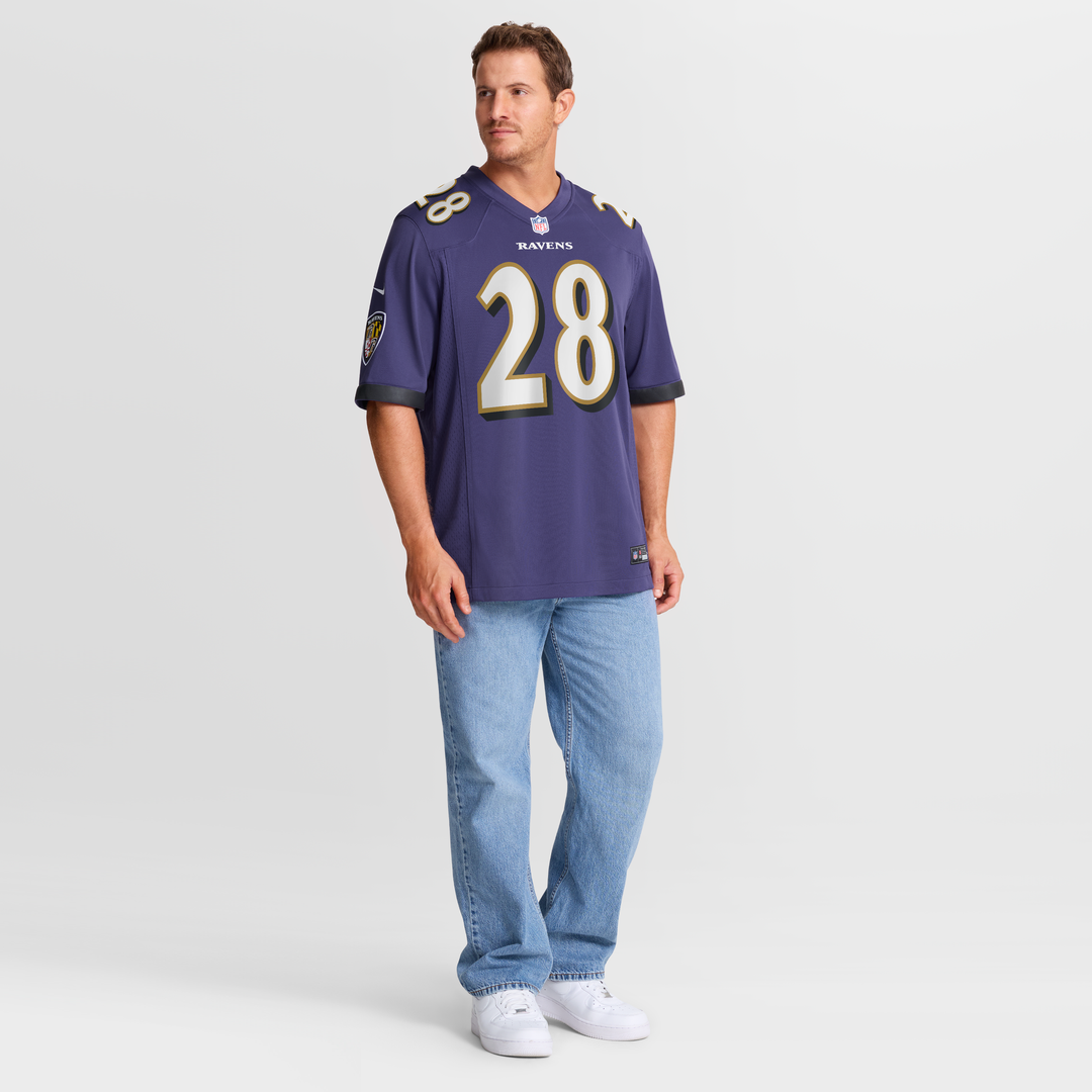 Taven Bryan Baltimore Ravens Team Jersey - Purple
