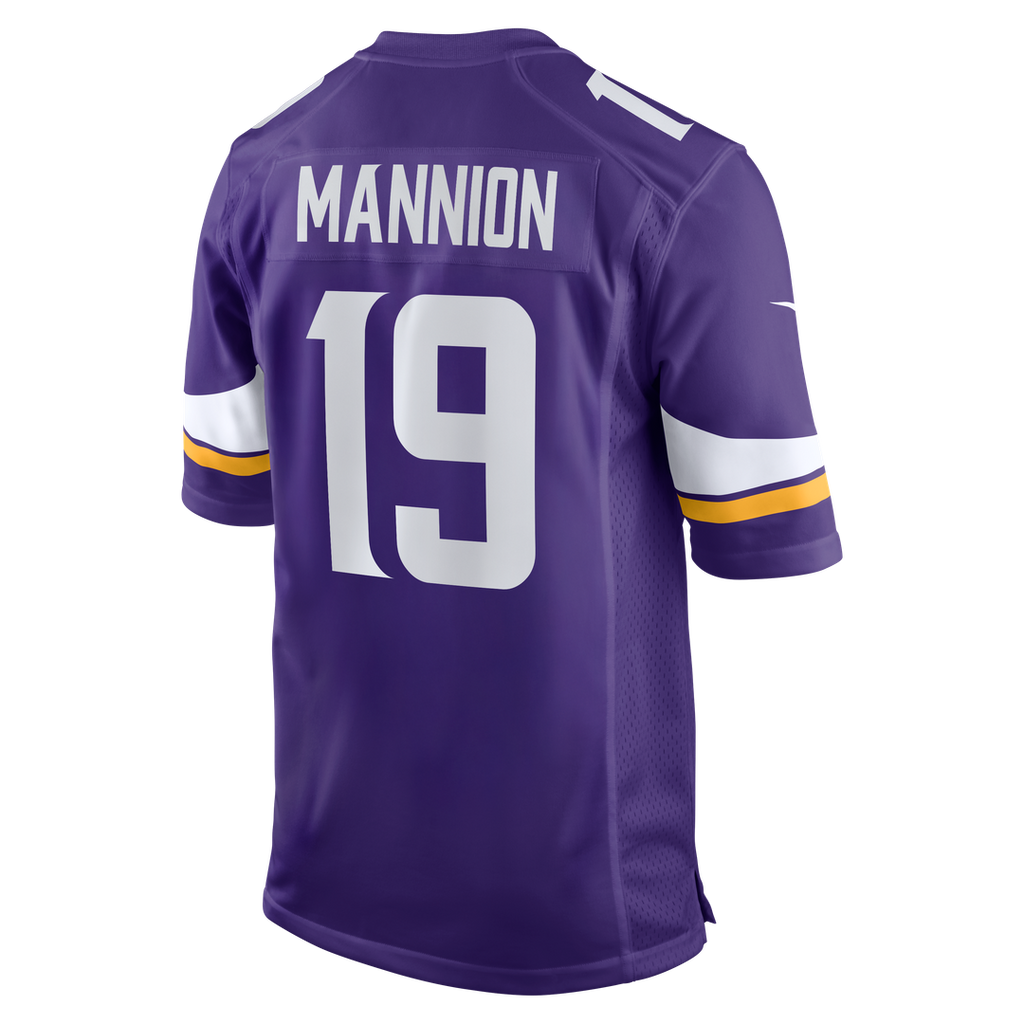 Sean Mannion Minnesota Vikings Jersey - Purple