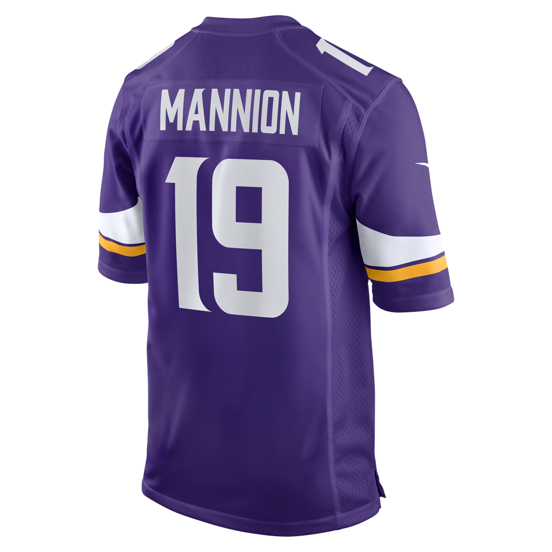 Sean Mannion Minnesota Vikings Jersey - Purple