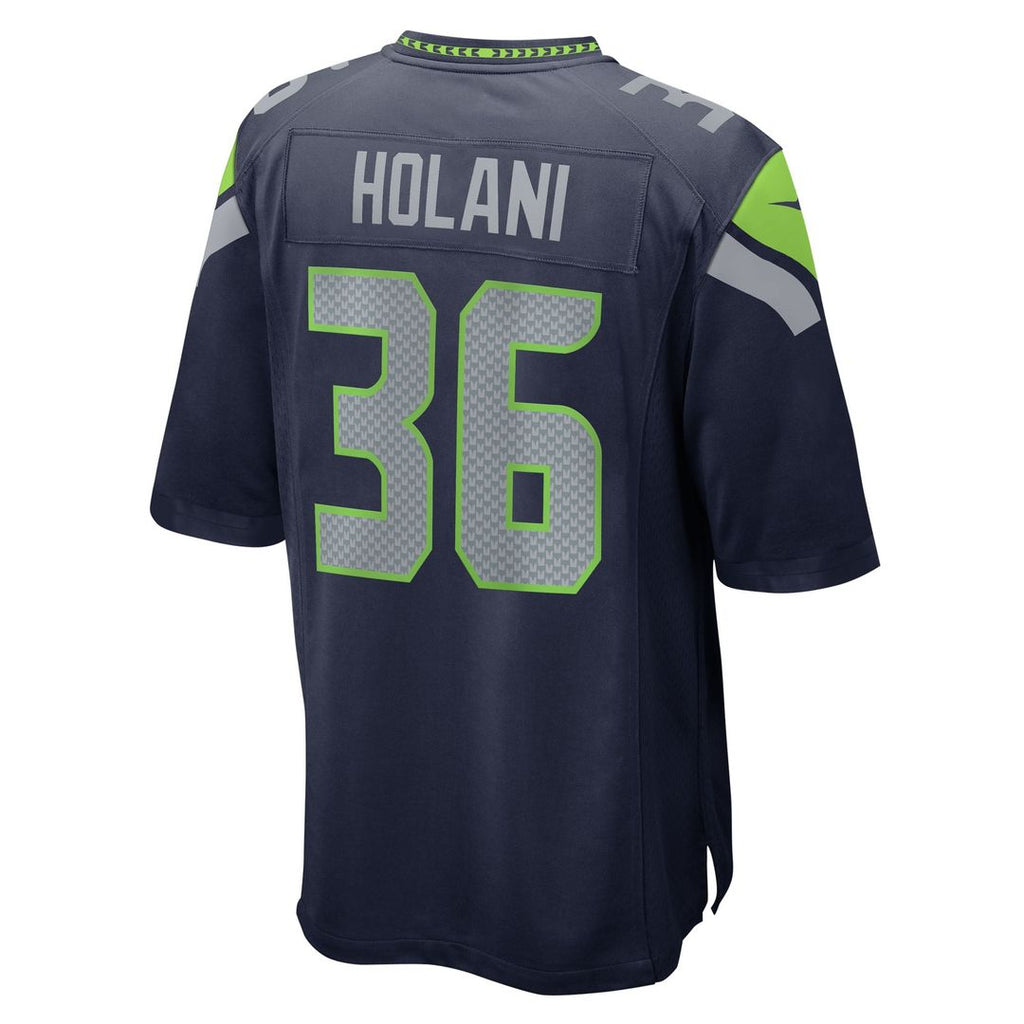 George Holani Seattle Seahawks Team Jersey - College Navy