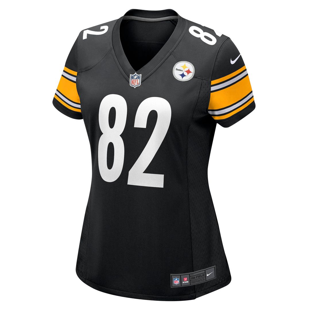 John Stallworth Pittsburgh Steelers Women's Retired Player Jersey - Black