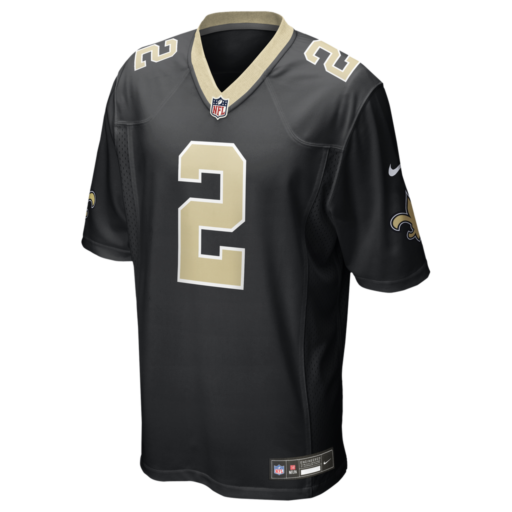 Spencer Rattler New Orleans Saints Team Jersey - Black