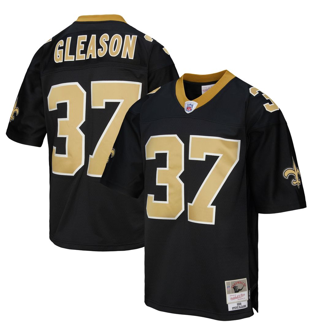Steve Gleason New Orleans Saints Legacy Jersey - Black