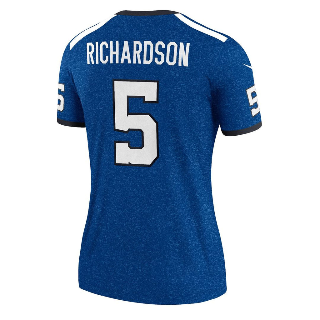 Anthony Richardson Indianapolis Colts Women's Alternate Legend Player Performance Top - Royal