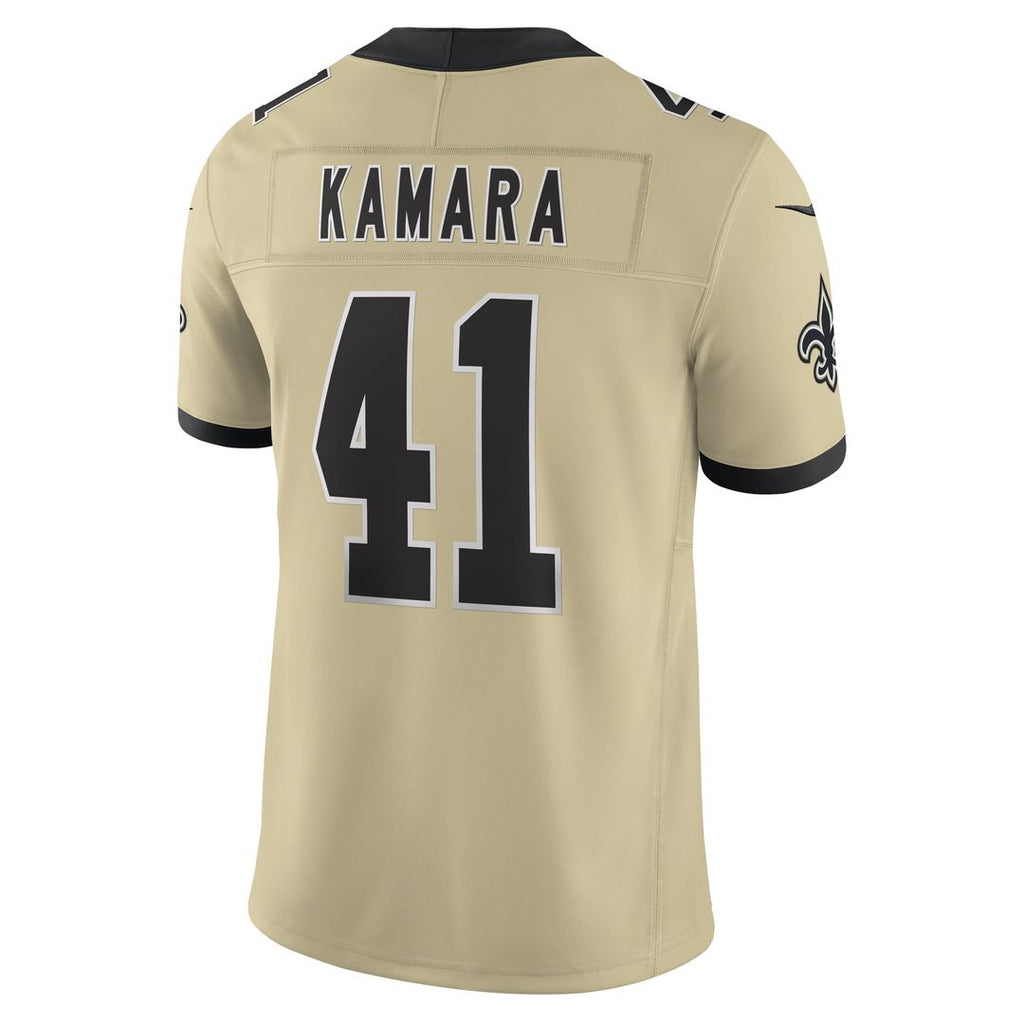 Alvin Kamara New Orleans Saints Gameday Golds Alternate Jersey - Gold