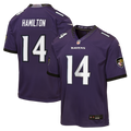 Kyle Hamilton Baltimore Ravens Youth Team Jersey - Purple