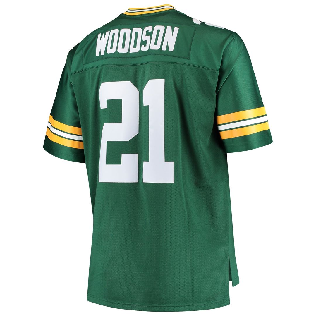 Charles Woodson Green Bay Packers Big & Tall 2010 Retired Player Jersey - Green