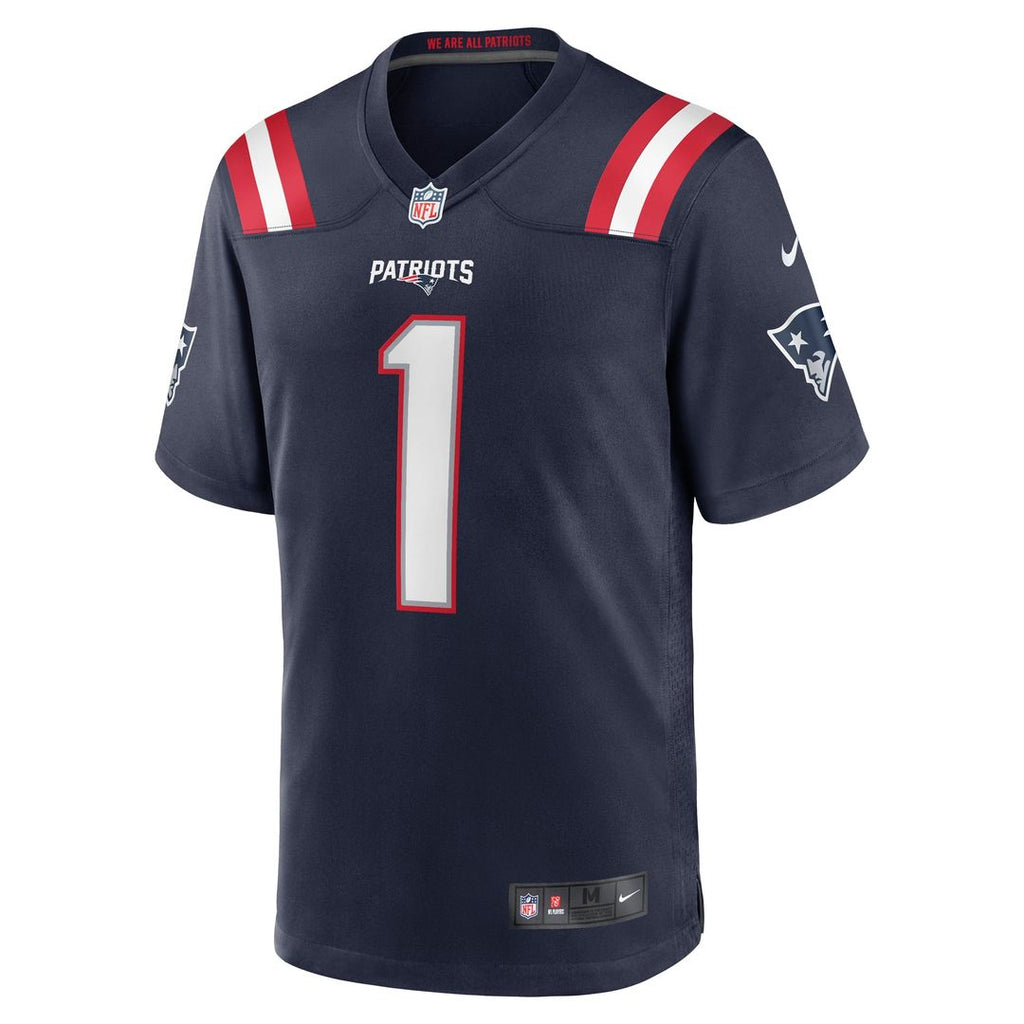 Number 1 Dad New England Patriots Jersey - Navy