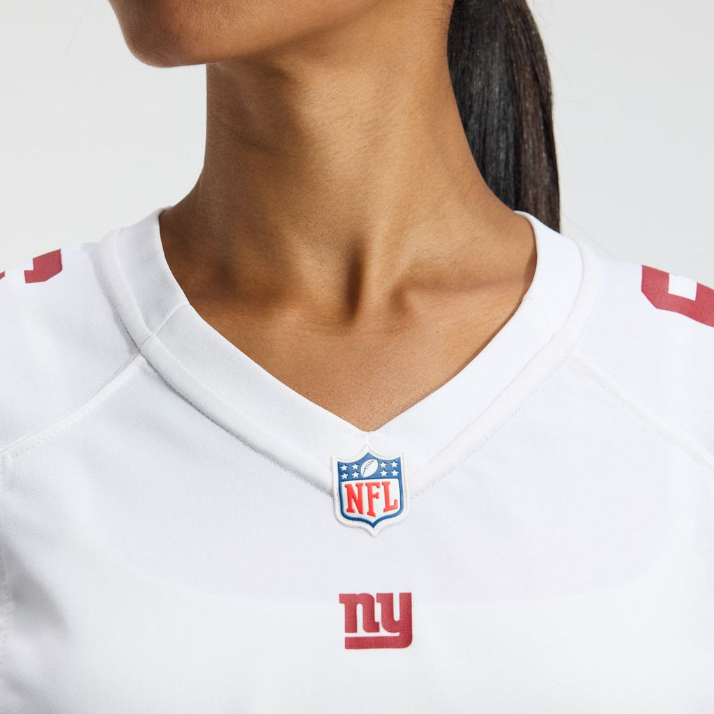 Jaxson Dart New York Giants Women's Jersey - White