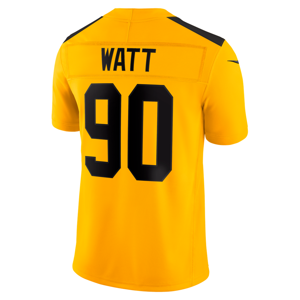 T.J. Watt Pittsburgh Steelers Team Stitched Jersey - Black