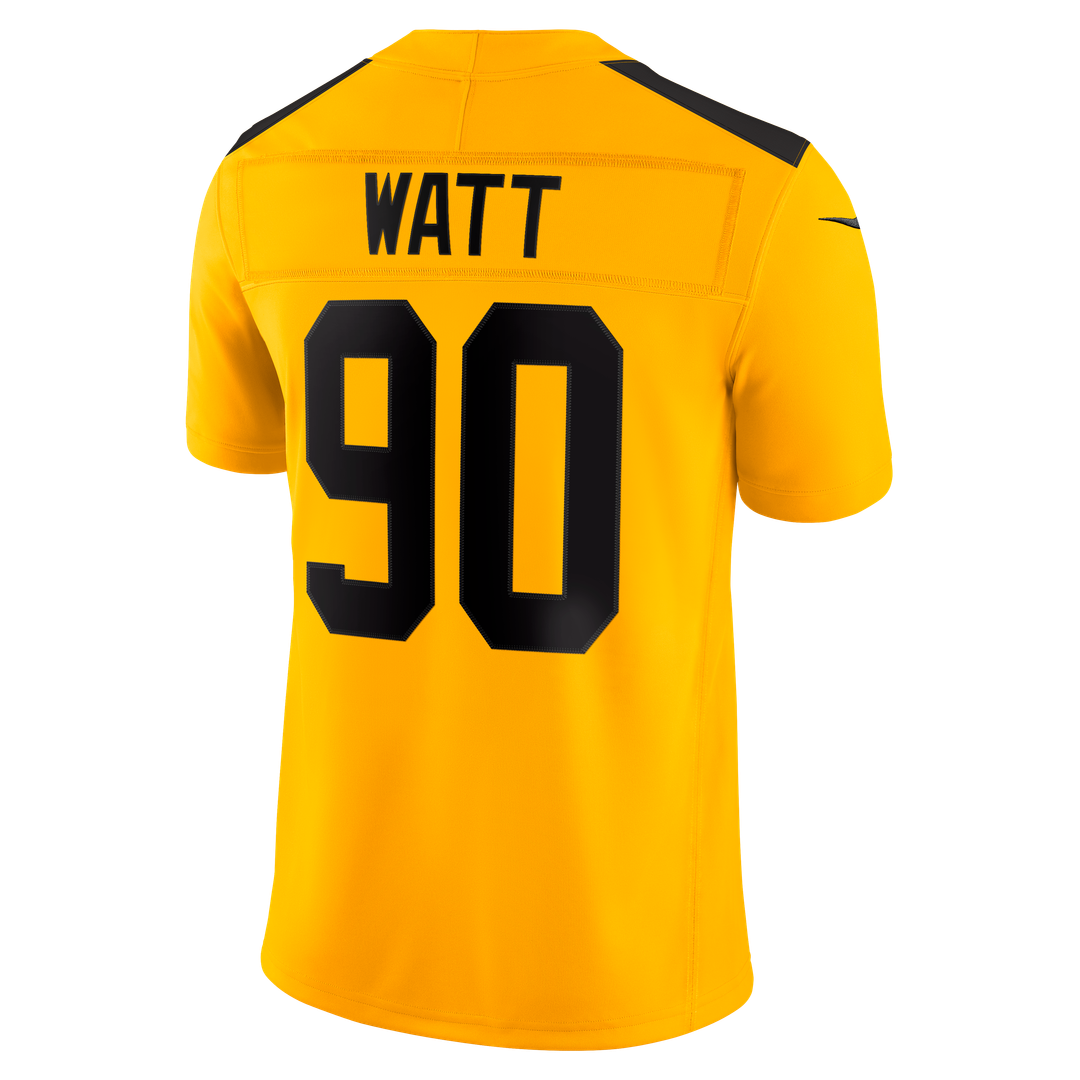 T.J. Watt Pittsburgh Steelers Team Stitched Jersey - Black