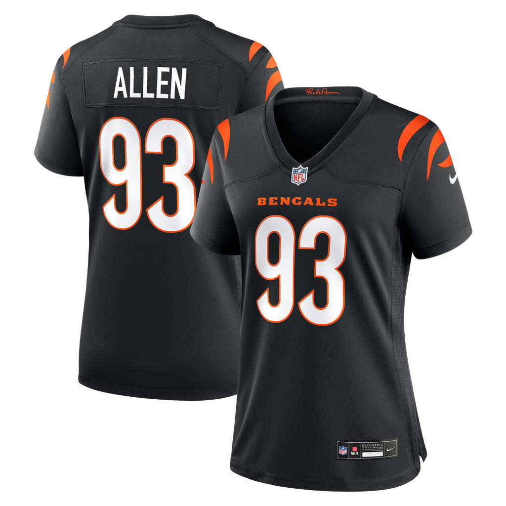 Jonathan Allen Cincinnati Bengals Women's Team Jersey - Black