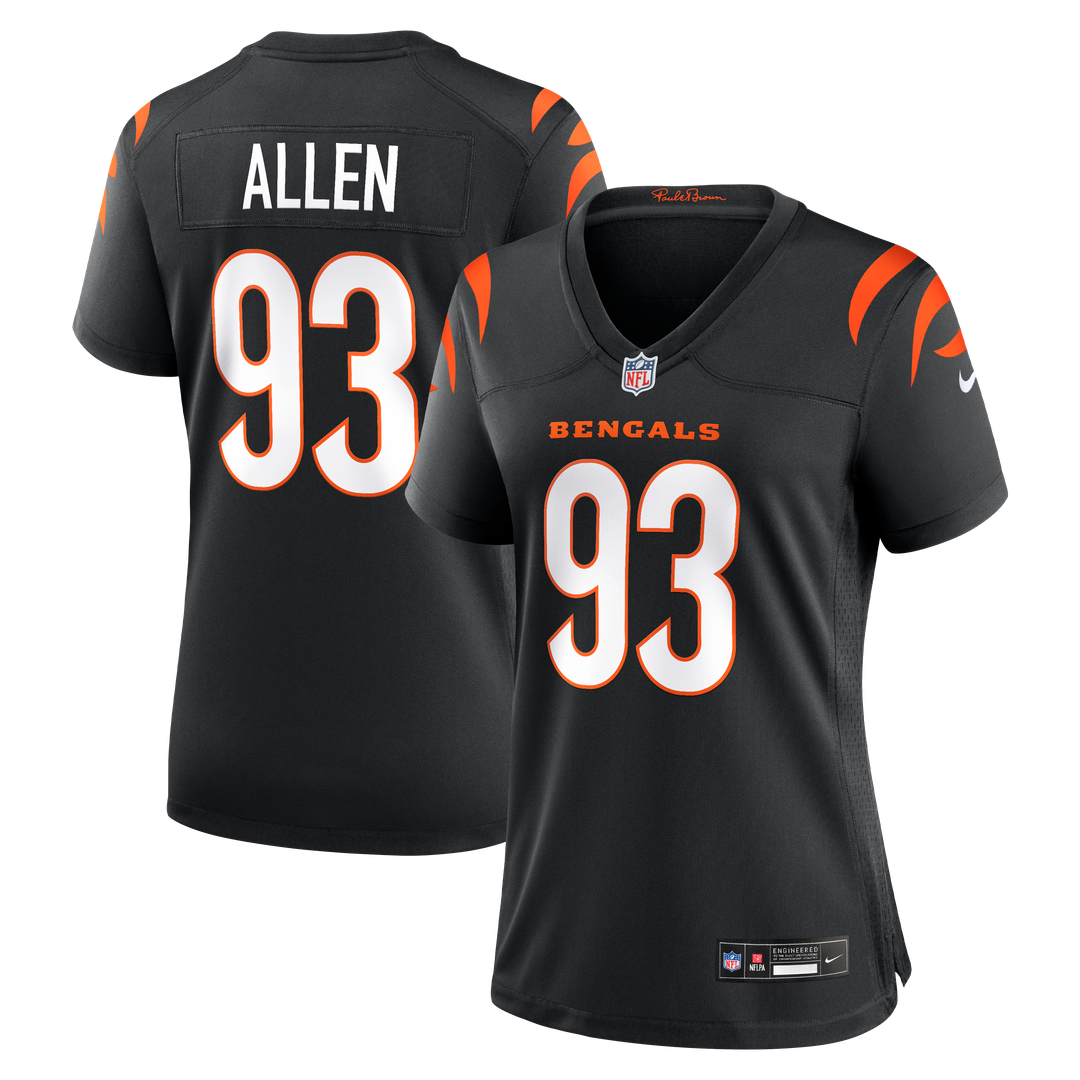 Jonathan Allen Cincinnati Bengals Women's Team Jersey - Black